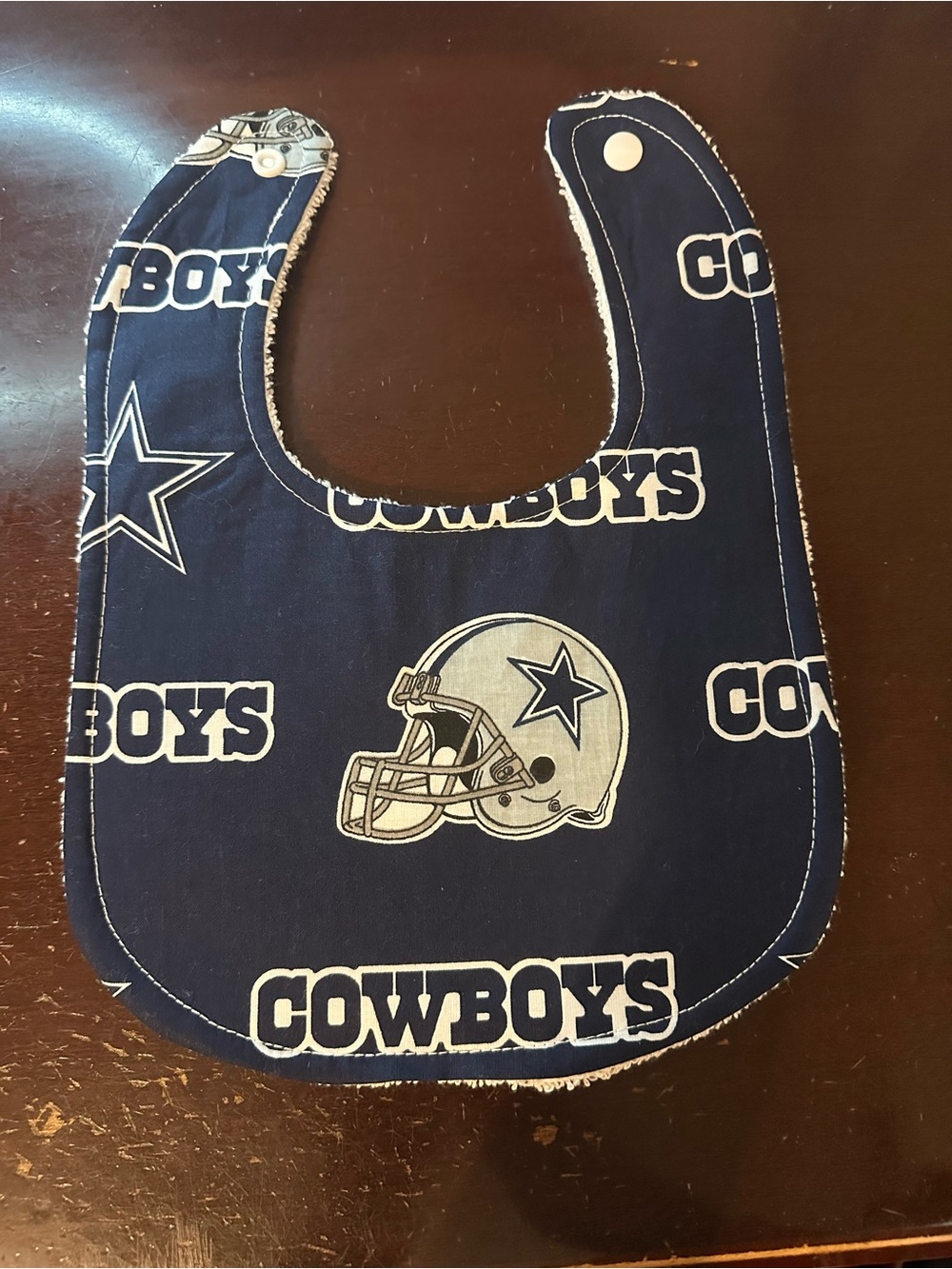 Handmade Dallas Cowboys bib